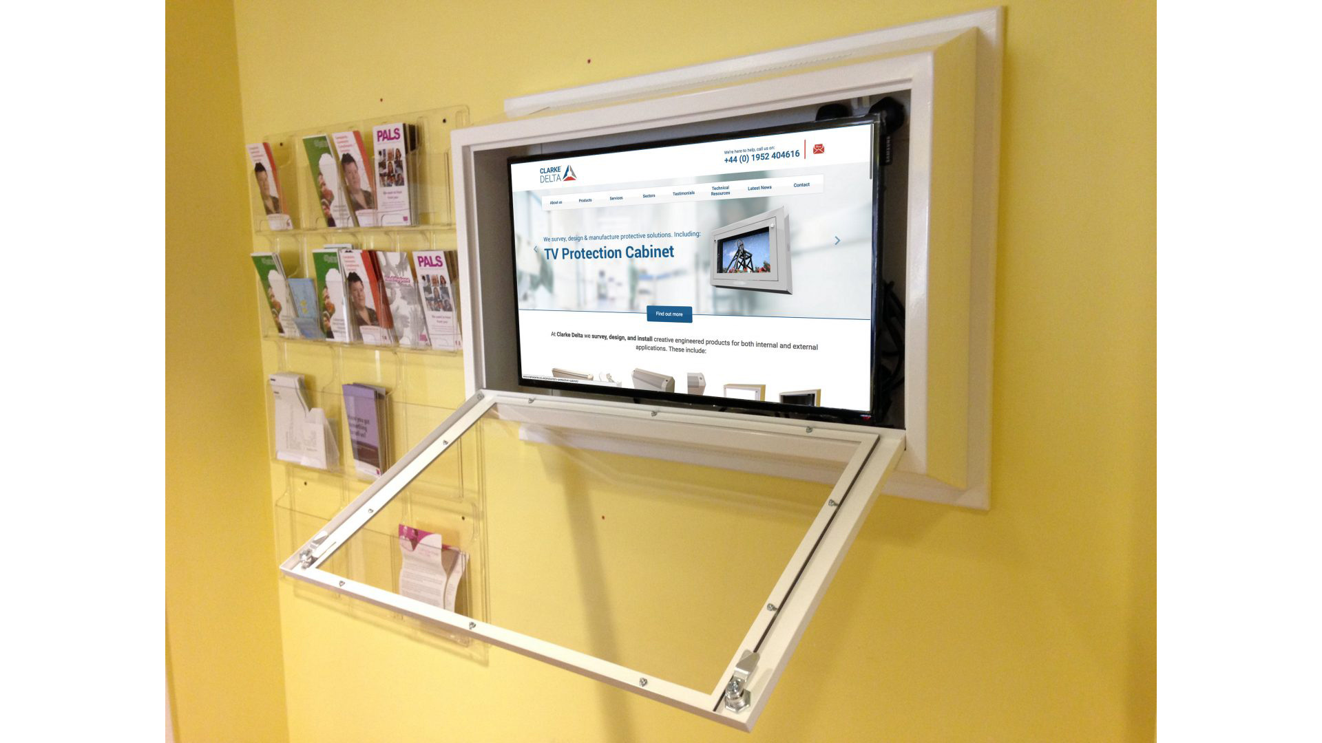 anti-ligature TV enclosures
